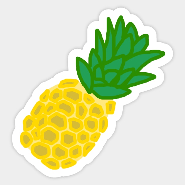 Pineapple emblem Sticker by eddien